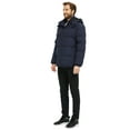 thumbnail image 4 of Wantdo Men's Winter Jacket Heavy Winter Coat Windproof Puffer Jacket Outerwear Jacket Navy L, 4 of 10