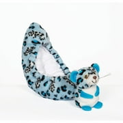 Blade Buddies Ice Skating Soakers - Critter Tail Covers - Blue Leopard