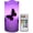 Purple Butterfly Candles, variant on LED Candles Flameless Battery Operated with Remote Timer 6'' Tealight Butterfly & Plants Decor Real Wax Electric Candle Lights 12 Color Changing for Home&Kitchen Indoor/Outdoor Party