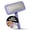 Purple, variant on Tauro Pro Line Wooden Slicker Brush for Dogs & Cats, Deshedding & Detangling Tool for Medium to Long Coats, Round Flexible Cushion, Medium (M), Purple