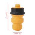 thumbnail image 3 of 4PCS Rear Axle Suspension Rebound Rubber Buffer Block for 207 301 2008 C3 Celysse 516680 / 9804750280, 3 of 6