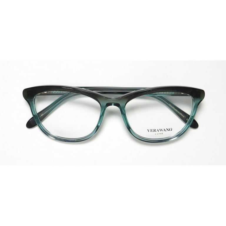 NEW VERA WANG LUXE FRIGG WOMENS/LADIES CAT EYE FULL-RIM TEAL NEW VERA WANG LUXE FRIGG WOMENS/LADIES CAT EYE FULL-RIM TEAL