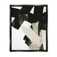 thumbnail image 2 of Stupell Industries Curved Layered Stripes Abstract Layered Brush Strokes Graphic Art Metallic Gold Floating Framed Canvas Print Wall Art, Design by Brandon Wong, 2 of 5