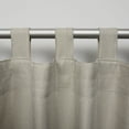 thumbnail image 3 of Exclusive Home Curtains Biscayne Indoor/Outdoor Two Tone Textured Tab Top Curtain Panels, 54"x108", Sand, Set of 2, 3 of 9