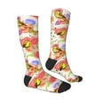 thumbnail image 3 of Balery Flowers And Birds Watercolor Fun Novelty Socks Men'S Women'S Crew Socks Funny Crazy Novelty Socks Quirky And Cool Socks, 3 of 9