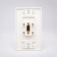 thumbnail image 2 of Vanco 281201 Slim Line Single SVGA Wall Plate, 2 of 4