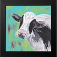 thumbnail image 2 of Dyer, Beverly 20x20 Black Modern Framed Museum Art Print Titled - Farm Life Cow, 2 of 5