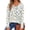 1 Leaf Floral, variant on Womens Tops Dressy Casual Pleated Blouses V Neck Long Sleeve Shirts Fall Tunic Tops