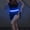 Blue, variant on LED Running Waist Belt Candy Pink Rechargeable Reflective Glowing Safety Gear for Runners Joggers Walkers