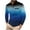Mens Shirts Blue, variant on Mens Golf Shirts Long Sleeve Pullover Button Collared T-Shirts Casual Gradient Polka Dot Printed Breathable Going Out Athletic Workout Tees Tops