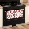 thumbnail image 3 of 2 Pcs Pioneer Flower Floral Print Pattern Kitchen Towels, Funny Microfiber Dish Towel Set, 18" X 26" Tea Towels, 3 of 6