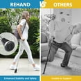 thumbnail image 6 of REHAND Foldable Walking Canes,Adjustable Height | Lightweight & Durable | Heavy Duty Walking Cane for Seniors Women & Men,Silver, 6 of 9