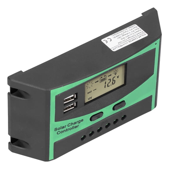 Controlador De Energía Solar, Controlador De Carga Solar Regulador De Control PWM Controlador De Descarga Solar Regulador De Carga Solar Para Comercio