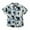 Gray, variant on Miqool Hawaiian Shirts for Boys Girls Short Sleeve Button Down Shirts Tropical Shirt Summer Beach Vacation Tops for Kids 12M-9T on Clearance