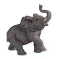 thumbnail image 1 of Stealstreet Ss-G-54135 Estatua pequeña de elefante de poliresina con trompa hacia arriba, 6,5 pulgadas, 1 of 1