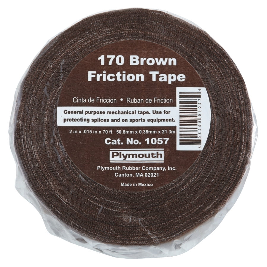 2"X70' 170 BROWN FRICTION TAPE