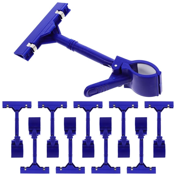 Zehuanyu Rack Strainers Tag Price Tag Holder 17.00X8.50X3.50CM Blue