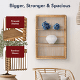 thumbnail image 4 of American Art Decor Bay Breeze Bamboo Shelf - 19.7" x 27.6", 4 of 7