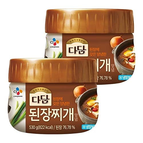 CJ Premium Dadam Soybean Paste(Doenjang) Seasoning for Stew 530g 2EA