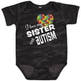 thumbnail image 3 of Inktastic I Love My Sister with Autism Boys or Girls Baby Bodysuit, 3 of 5