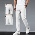 thumbnail image 2 of Cargo Pants for Men High Stretch Multi-Pockets Cargo Pant Breathable Lightweight Men's Chino Pants Casual Elastic Waist, 2 of 8