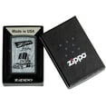 thumbnail image 3 of Zippo 48572 Car Design Black Matte Metal Finish Windproof Lighter, 3 of 6