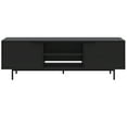 thumbnail image 3 of Nexera Hamilton Tv Stand with 2 Storage Cabinets Fits Tv's up to 70", Black, 3 of 8