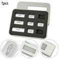 thumbnail image 6 of For Mercedes Benz E Class W212 09-15 Console AC Vent Buttons Sequins Cover Trim, 6 of 11