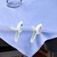 thumbnail image 5 of Paquete de 8 pinzas para toallas de playa para sillas de playa, sillas de piscina o cruceros, pinzas resistentes de plástico de silicona, evitan que la toalla se vuele, pinzas para ropa con fuerte, 5 of 5