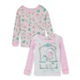 thumbnail image 2 of Komar Kids Girls Peppa Pig Magical Unicorn 4 Piece Cotton Toddler Pajamas (2T), 2 of 5