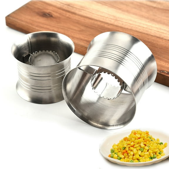 WRISTBIQUE Corn Separator Corn Remover 304 Stainless Steel 2Pcs 3.3X3.3X2.2In