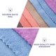 thumbnail image 4 of 8 toallas cuadradas absorbentes de vellón coral, suaves y absorbentes, toallitas faciales, 4 of 5
