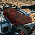 thumbnail image 3 of Binienty Halloween Spider Web ATV Seat Cover Waterproof Four Wheeler Seat Cushion Cover All Weather ATV Motor Seats Cover Accessories for Sportsman Rancher Foreman Scrambler, 3 of 8