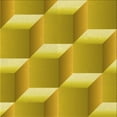 thumbnail image 1 of Ahgly Company Machine Washable Indoor Square Transitional Bright Gold Yellow Area Rugs, 6' Square, 1 of 7