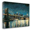 thumbnail image 2 of Tangletown Fine Art Bright City Lights Blue I by James Wiens Poster Frame - 23 x 34 x 1.5 in., 2 of 2