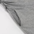 thumbnail image 6 of Ohufall Maternity Pants for Women Summer Casual Solid Color Elastic Hight Waist Long Pants Women's Comfy Loost Fit Pregnancy Workout Sport Pants, 6 of 9
