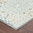 thumbnail image 3 of Addison Rugs Chantille Indoor/Outdoor Transitional Abstract Ivory Machine Washable Round Rug, 8' x 8', 3 of 7