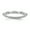 10K White Gold, variant on Fine Jewelry Sterling Sliver Diamond and Blue Sapphire Stackable Band Ring (1/20 cttw, I-J Color, I2-I3 Clarity) Size 7.5