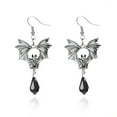 thumbnail image 4 of Yoyauz Acrylic Halloween Earrings, Black Bat Pendant, Women'S Earrings, Fun And Cute Ghost Halloween Holiday Costume Jewelry, 4 of 6
