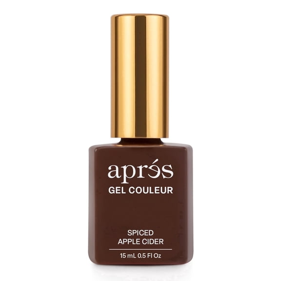 APRÉS Gel Couleur Gel Nail Polish, HEMA & TPO-Free, Spiced Apple Cider 357, 15ml