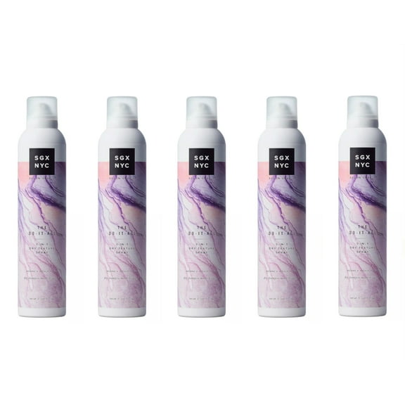 SGX NYC Salon Grafix The Do-It-All 3-in-1 Dry Texture Spray, 6.5 Oz - Pack of 5