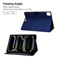 thumbnail image 4 of GSFY Case for 2024 iPad Pro 11 Inch 5th Generation (M4), Slim Smart Premium PU Leather Wallet Stand Protective Shell with Auto Sleep Wake Feature for iPad Pro 11 5th Gen, NP Navy, 4 of 8