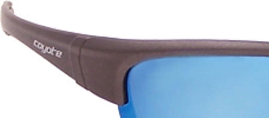 680562073119 P-31 M. Gray - Blue Flash Mirror, Sportsman P-Series Polarized Aviator Sunglasses - image 3 of 4