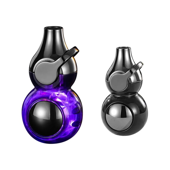 B Windproof Lighter, Refillable Lighter, Transparent Lighter With Blue Flame, Luminous Design, And Metal Abs Material For Outdoor, Camping, And Everyday Use, 2.36X1.10In