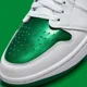 thumbnail image 4 of Ni - ke Ni - ke Air Jordan 1 High G White Pine Green Metallic DQ0660-130 Men's Golf Shoes, 4 of 5