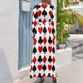 thumbnail image 3 of Vestido largo de fiesta con diseño de cartas de tréboles y espadas de corazones, vestidos de mujer, vestidos de verano para mujer 2024, ropa femenina, 3 of 5