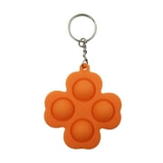 Puloru Simple Dimple Toy with Keyring, Anti-Anxiety Pop Bubble Tool