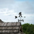 thumbnail image 6 of YardVibe 3D Ape Metal Weather Vane, Stainless Steel Black Animal Weathervane Wind Direction Indicator Roof Garden Decorations for Outdoor Farm Yard Garden Gazebo, 6 of 9