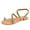 Brown, variant on VerPetridure Women's Sandals Summer Casual Roman Style Diamond Slip-on Flat Sandals Casual Sandals Wedding Beach Shoes