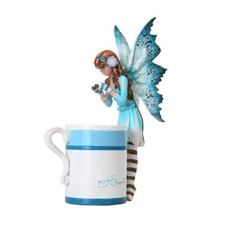 Amy Brown Fantasy Art Afternoon Tea Time Collection- I Need Coffee Mug Faery Tea Cup Fairies Statue (Hot (Best Place To Have Afternoon Tea In London)